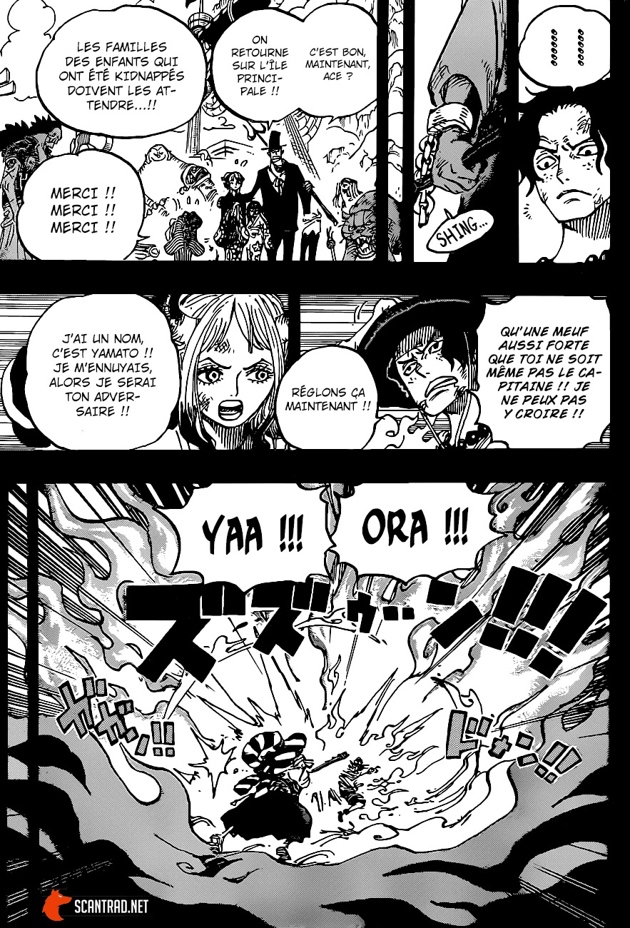 One Piece Scan 999 Ce Sake Je L Ai Brasse Pour Vous Et Mis De Cote Pour Votre Compagnie Lire One Piece Scan En Ligne